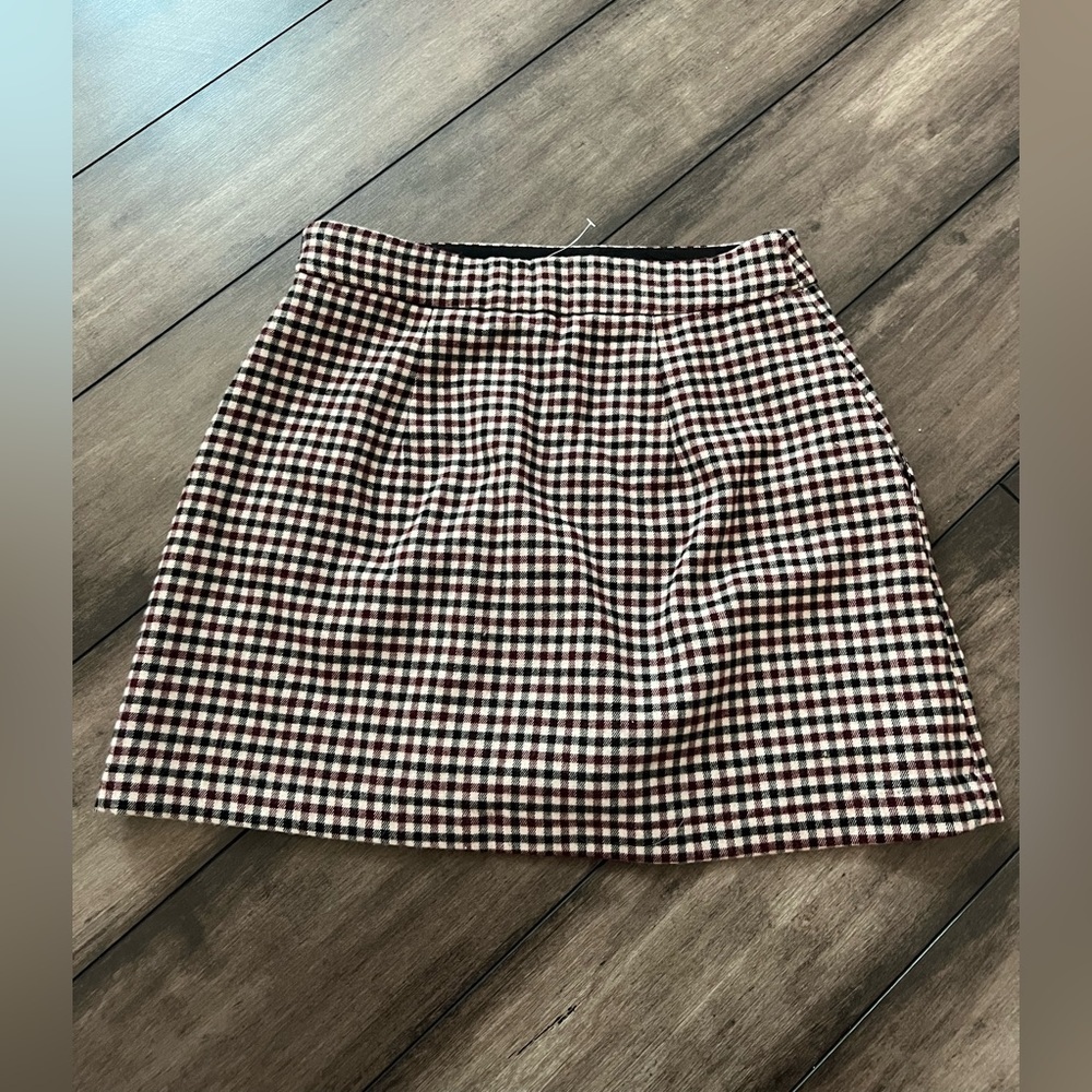 Abercrombie and Fitch plaid mini skort NWOT